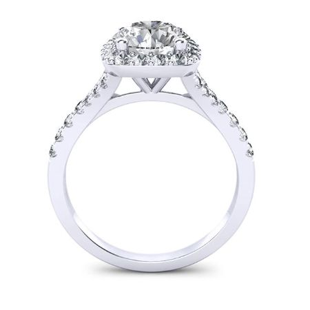 Cushion Diamond Engagement Ring (clarity Enhanced) Engagement Rings 2